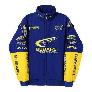 Blue Subaru Jacket