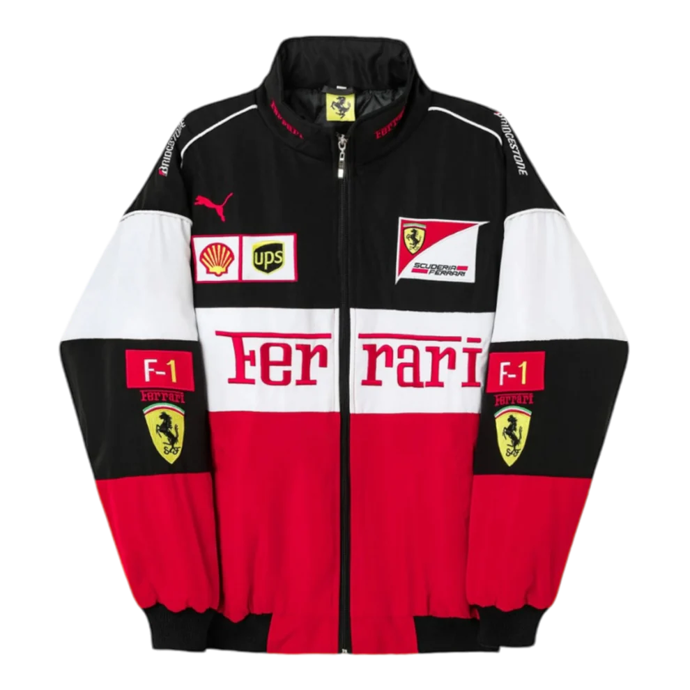 White Ferrari Jacket