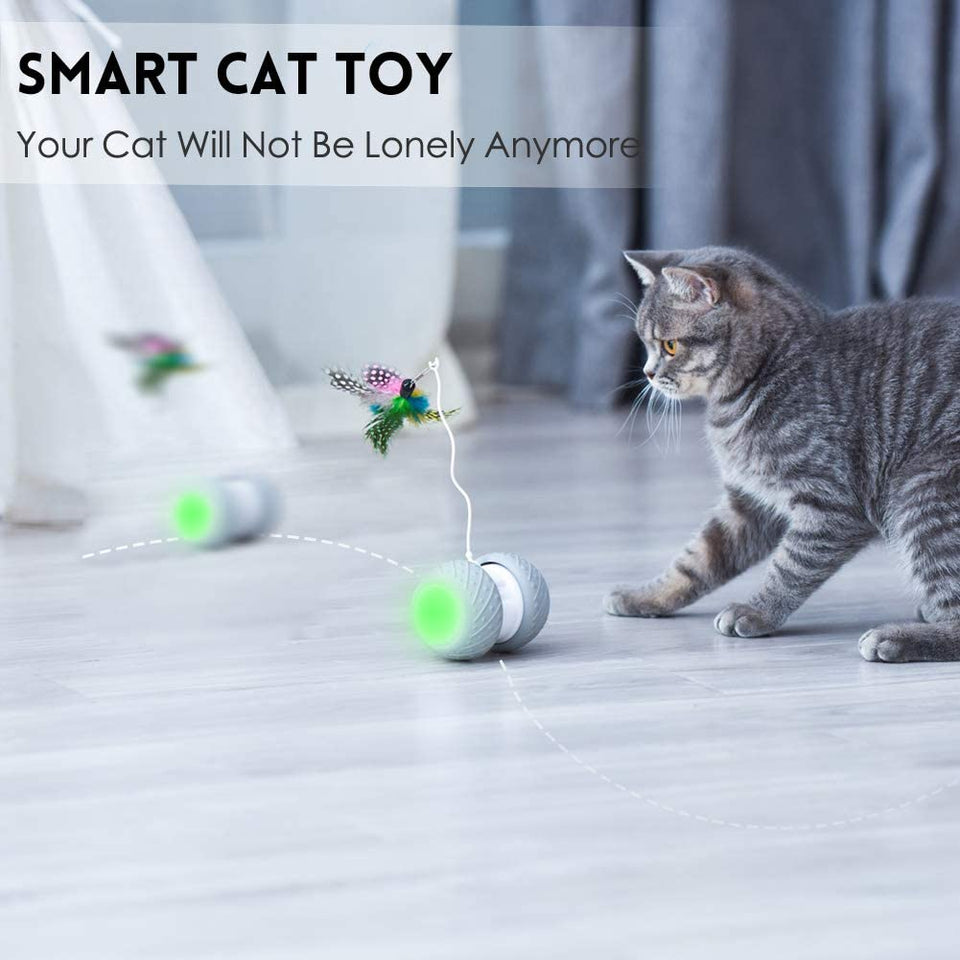CatBot - Interactive Robotic Teaser Cat Toy