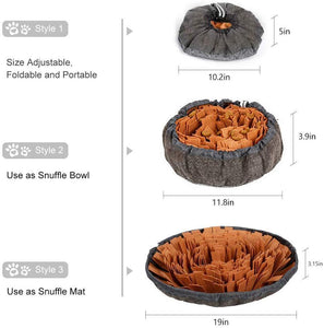 Sniff Bowl - Interactive & Slow Feeding Pet Snuffle Mat