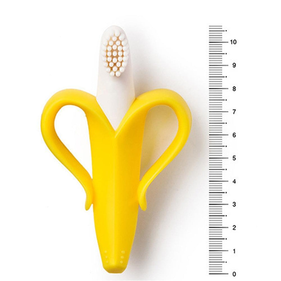 Baby Banana Toothbrush - Baby Dental Care Teeth Relief