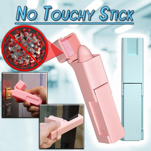 NoTouchy - Self-Sterilizing Door Handle Opener and Elevator Presser Stick