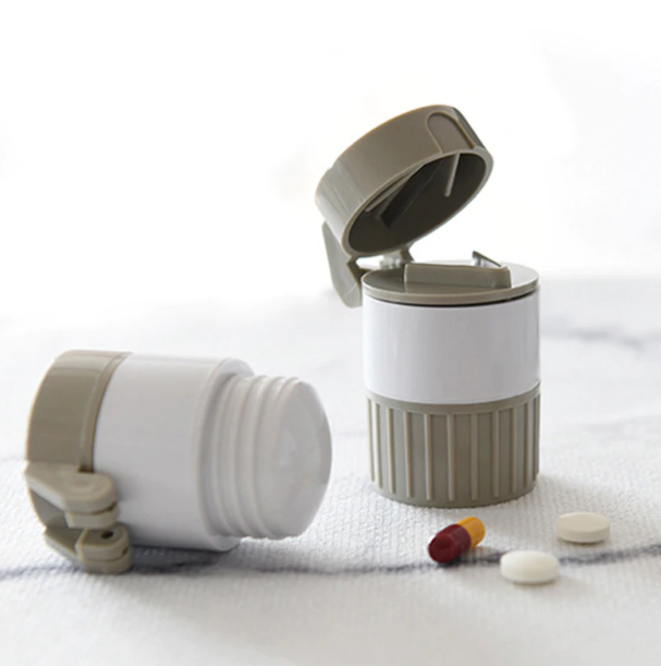 Easy Pill Cutter & Crusher Storage