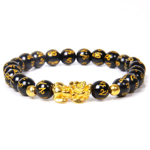 Black Obsidian Pixiu Bracelet