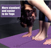 YogieRight - Yoga Mat With Correct Alignment System