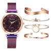Luxury Ladies Quartz Wrist Watch Bracelet Set
