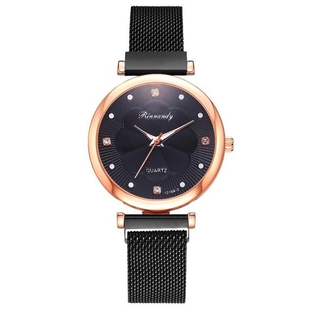 Luxury Ladies Quartz Wrist Watch Bracelet Set