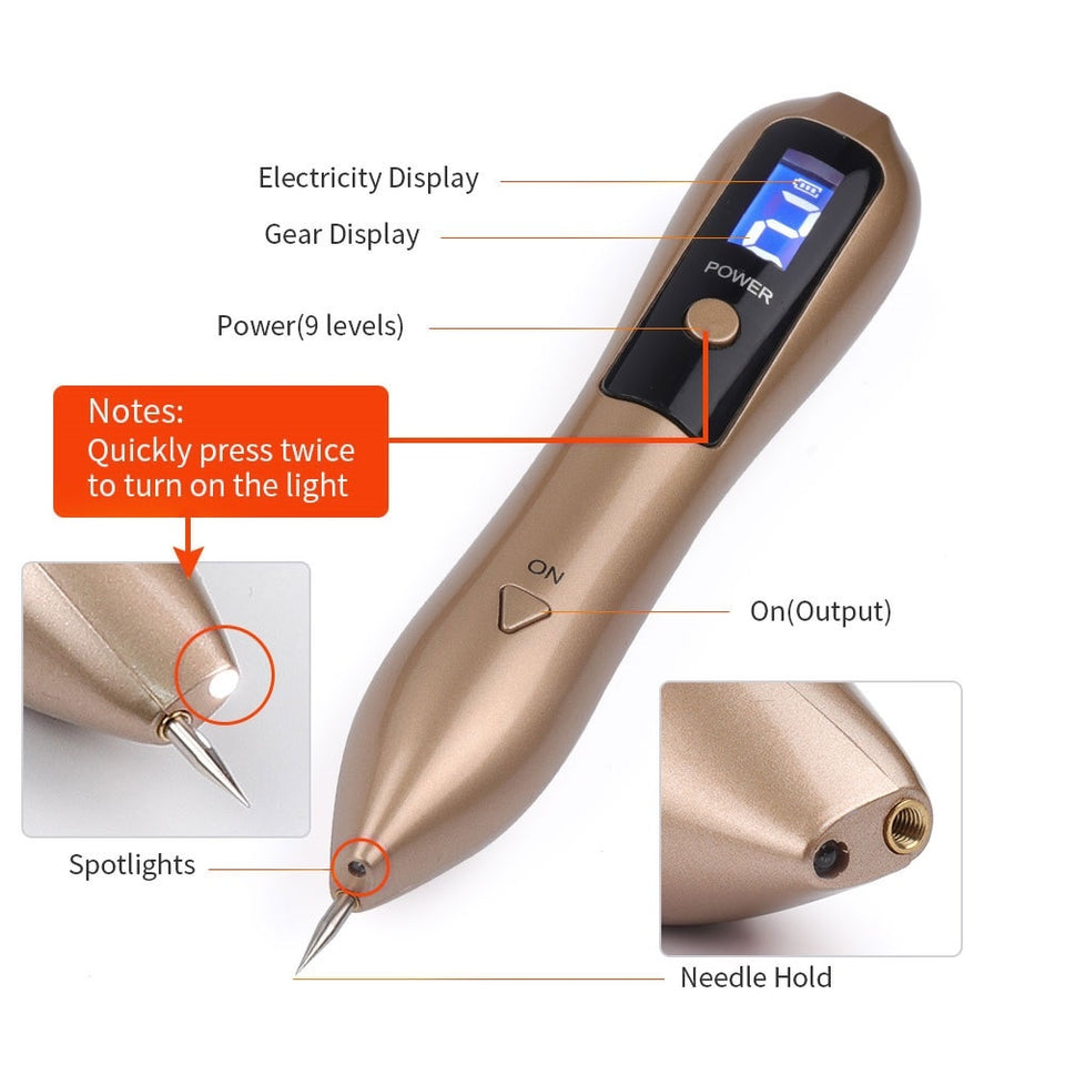 Spot Cleaner Pen with LCD display screen