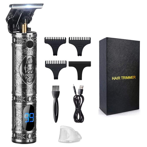 DIY Hair Trimmer - Cordless T-Blade Trimmer for Men