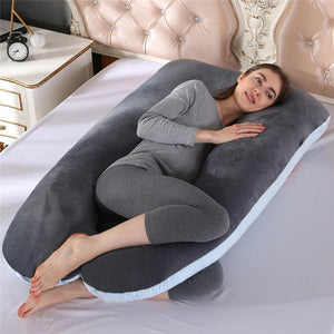 U-Shaped Bumphaven - Ultra-Soft Pregnancy Pillow