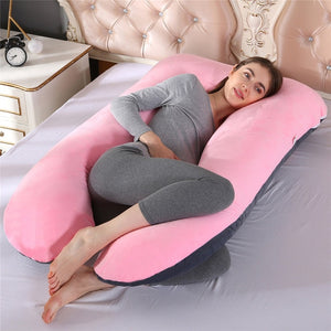 U-Shaped Bumphaven - Ultra-Soft Pregnancy Pillow