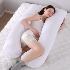 U-Shaped Bumphaven - Ultra-Soft Pregnancy Pillow