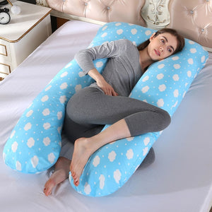 U-Shaped Bumphaven - Ultra-Soft Pregnancy Pillow