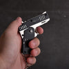 FoldSlingo - Folding Rubber Band Gun Military Keychain